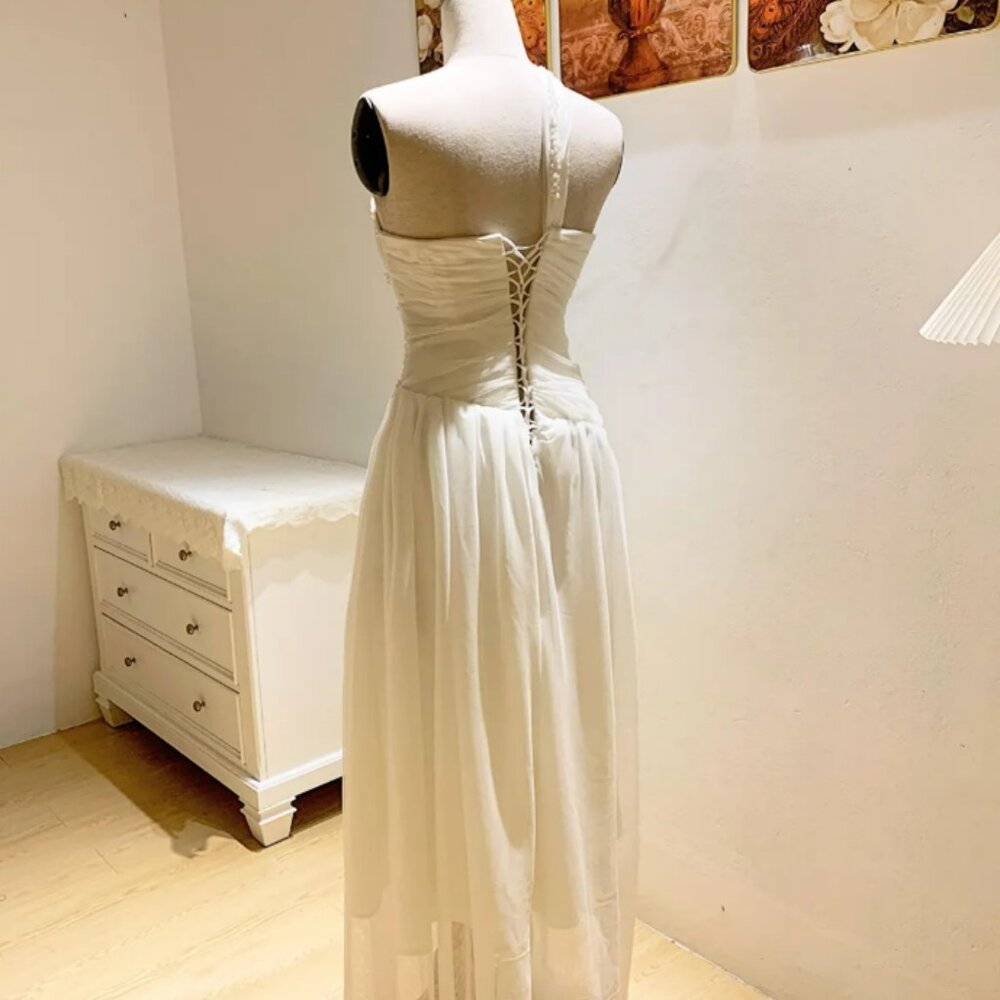 SouliaDream / White Goddess Dress / Women's Large - Picture 5 of 10